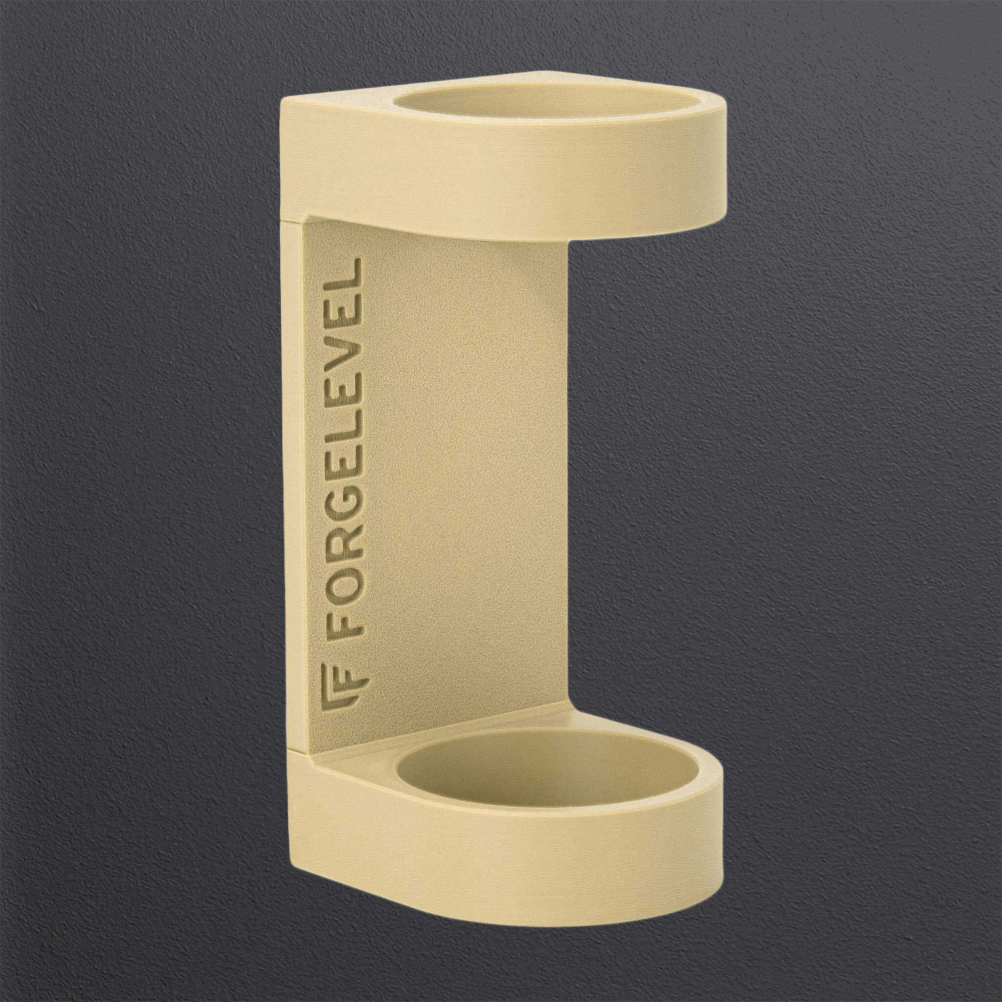 Produktbild Schalldämpferhalter L in desert, mit dunklem Hintergrund